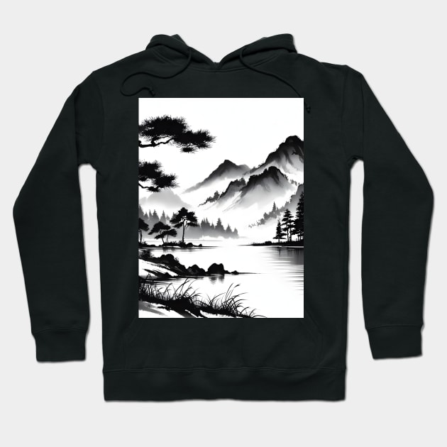 Japanese Art: Exploring Ancient Beauty and Modern Expression Hoodie by insaneLEDP